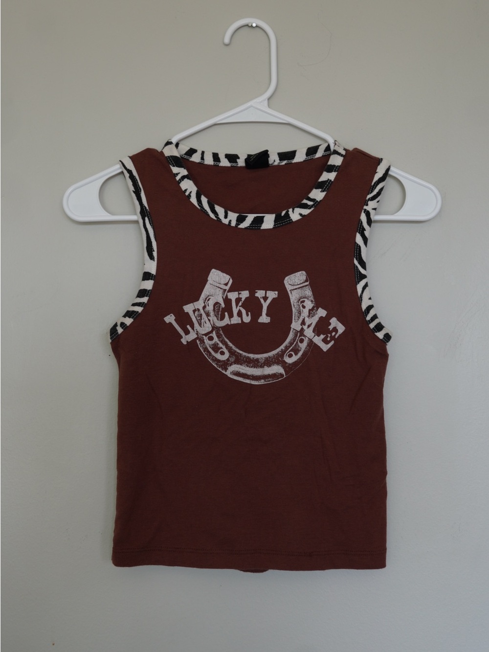 Urban Outfitters fitted brown tank